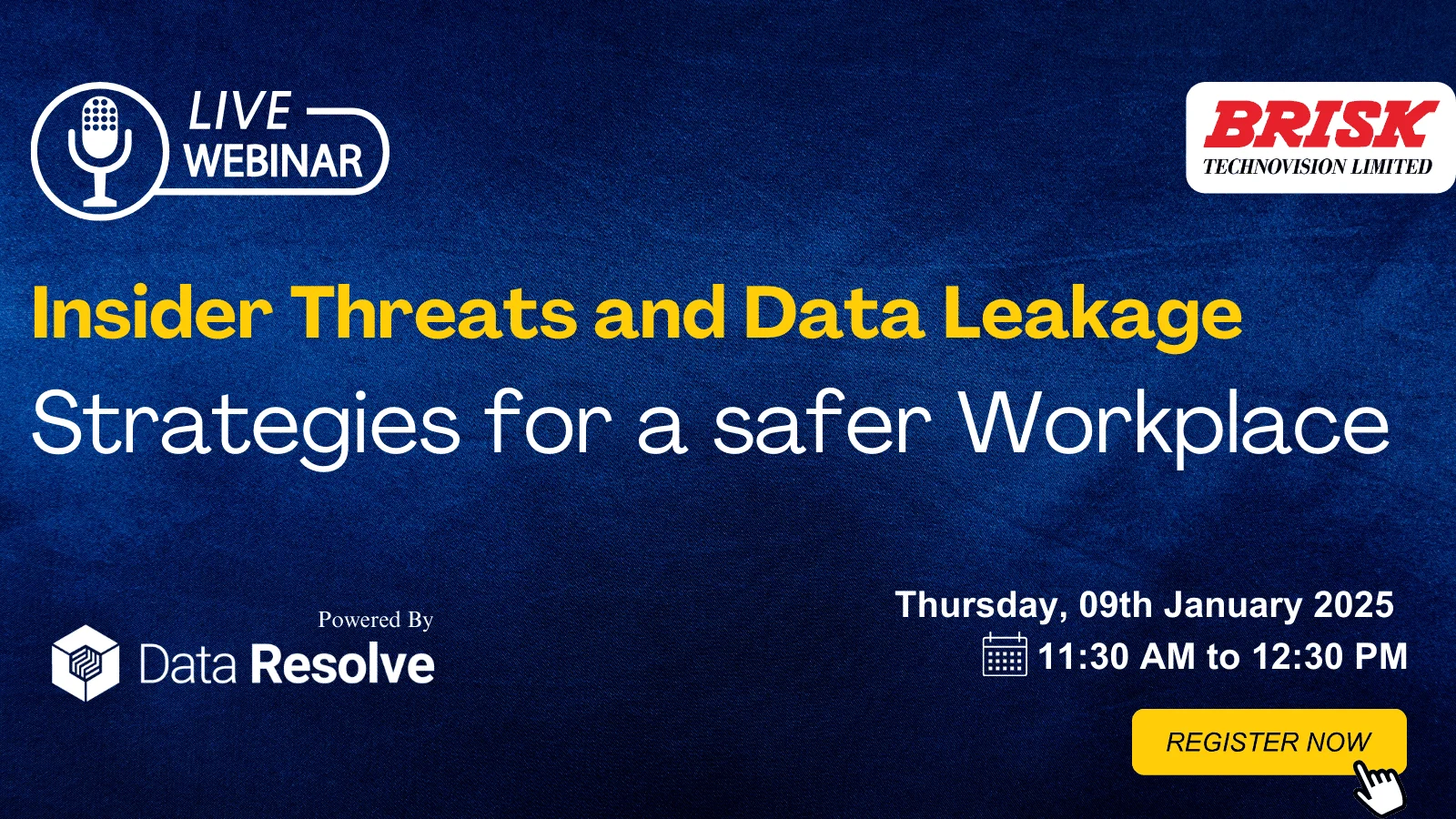 Insider Threats & Data Leakage: Strategies for a Safer Workplace | Brisk Technovision